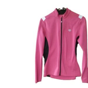 Pearl Izumi Jacket Womens‎ Medium Full Zip Cycling Thermal Reflective Pockets